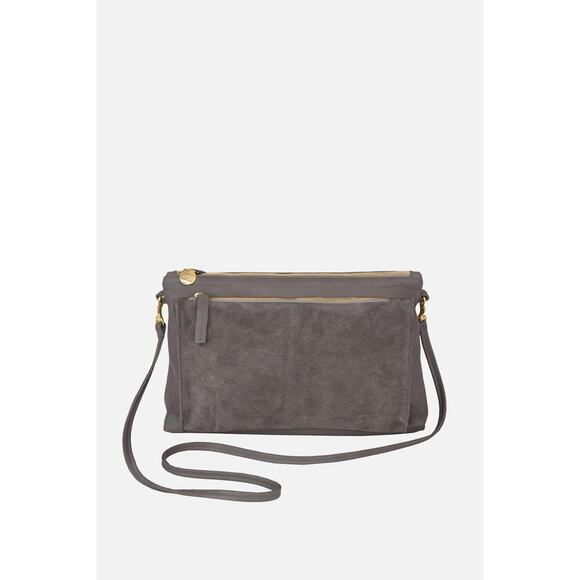 NWOT Clare V Gosee Suede Clutch $385 - Picture 1 of 12